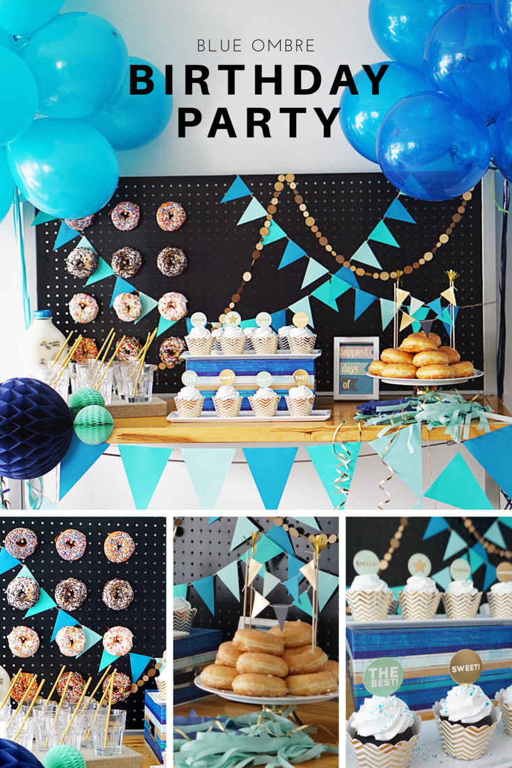 Diy Birthday Decorations For Boy
 DIY Birthday Party Donut Wall