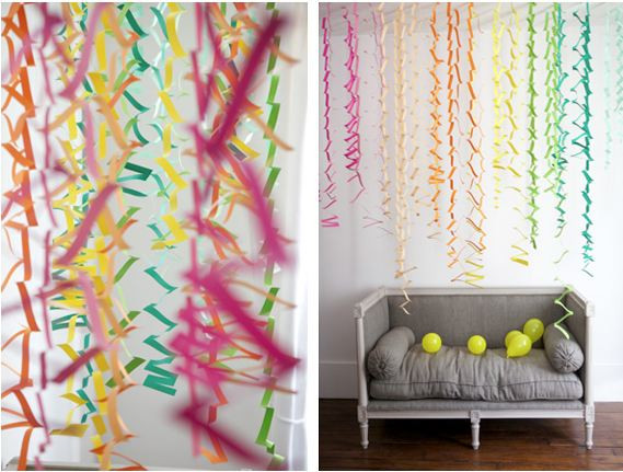 DIY Birthday Decorations Ideas
 Paper Wedding Easy DIY Paper Backdrops