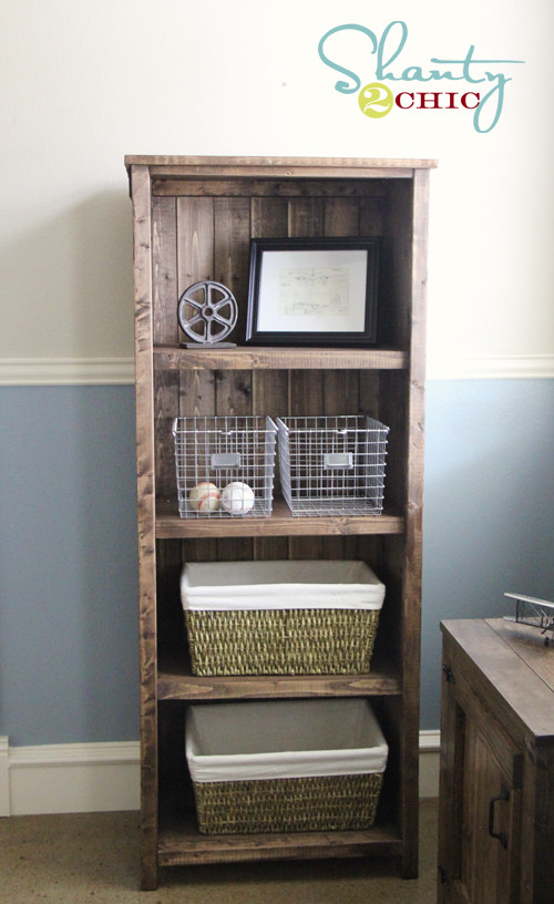 DIY Bookcases Plan
 DIY Kentwood Bookcase Shanty 2 Chic