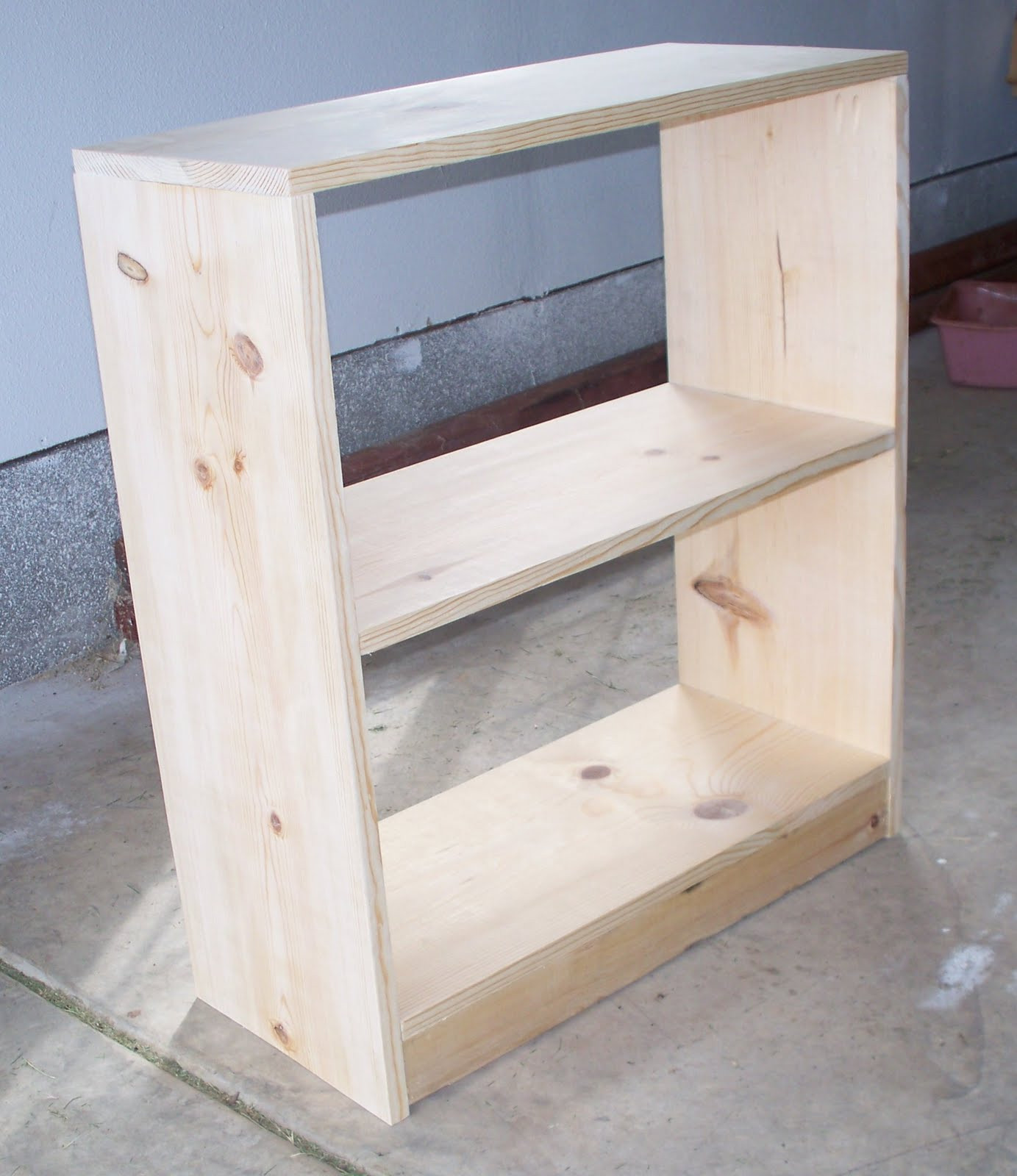 DIY Bookcases Plan
 Trash Can Shed Plan