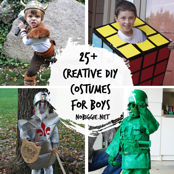 DIY Boy Costume
 25 Creative DIY Costumes for Boys