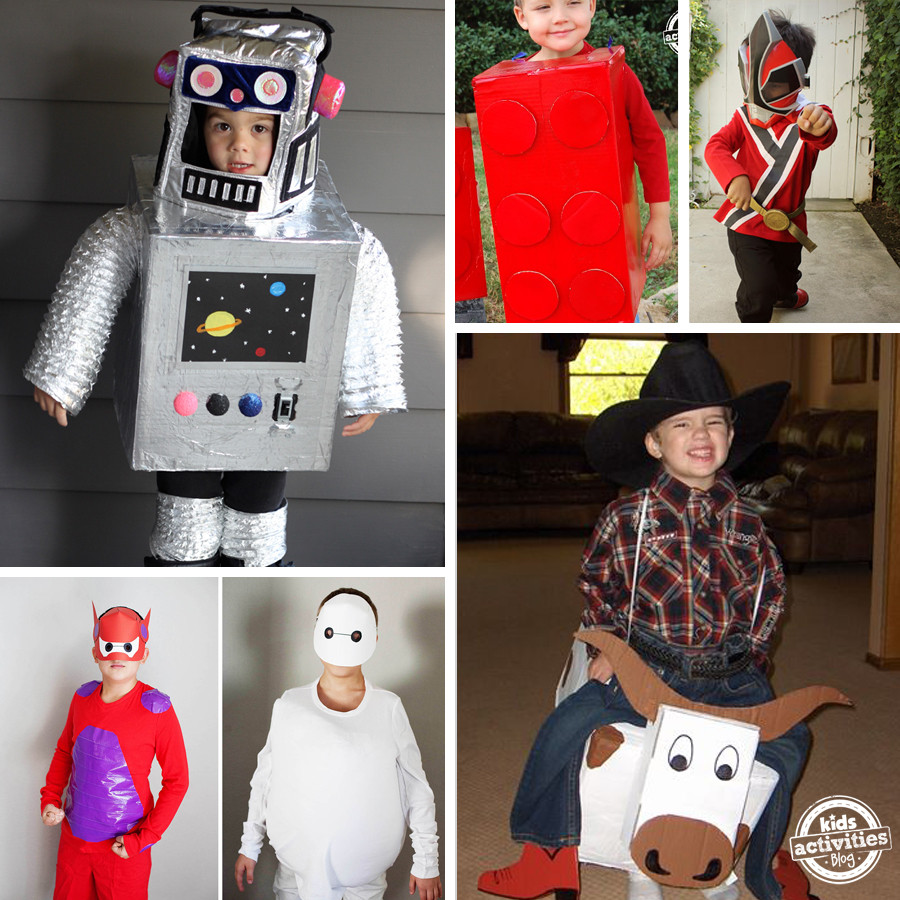 DIY Boy Costume
 15 Awesome DIY Halloween Costumes for Boys
