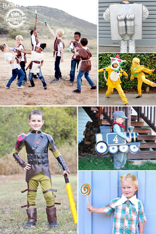 DIY Boy Costume
 31 Totally Awesome DIY Halloween Costumes for Boys