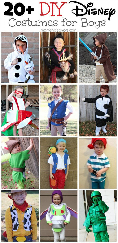 DIY Boy Costume
 DIY Disney Costumes for Boys
