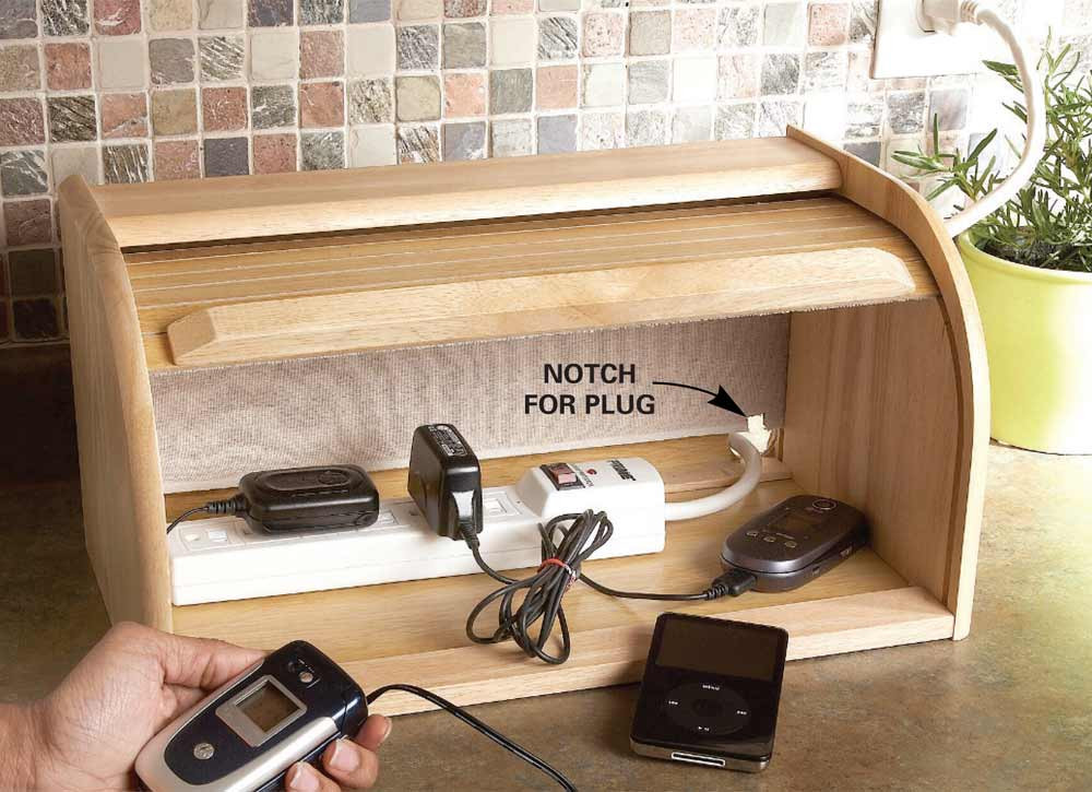 DIY Bread Box Ideas
 DIY Charging Stations — Today s Every Mom