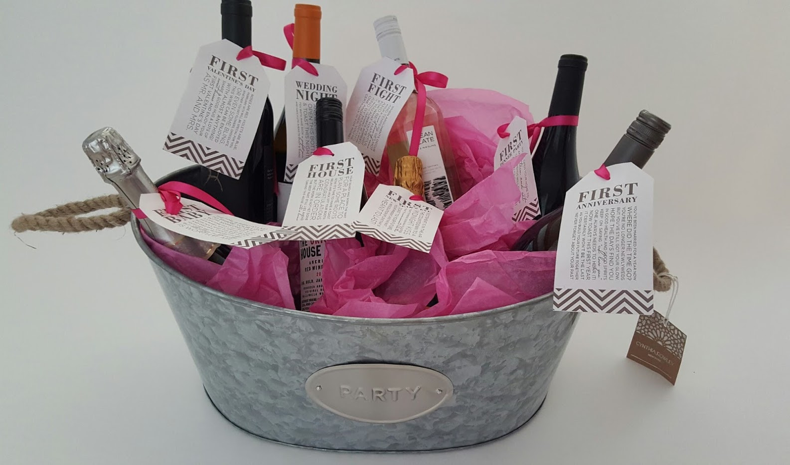 DIY Bridal Shower Gifts
 Bridal Shower Gift DIY to Try A Basket of “Firsts” for
