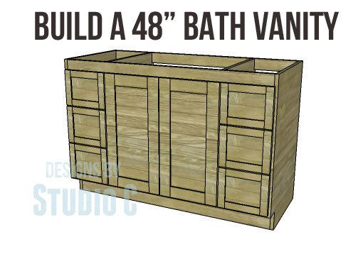 DIY Building Plans
 DIY Woodworking Plans to Build a 48″ Bath Vanity