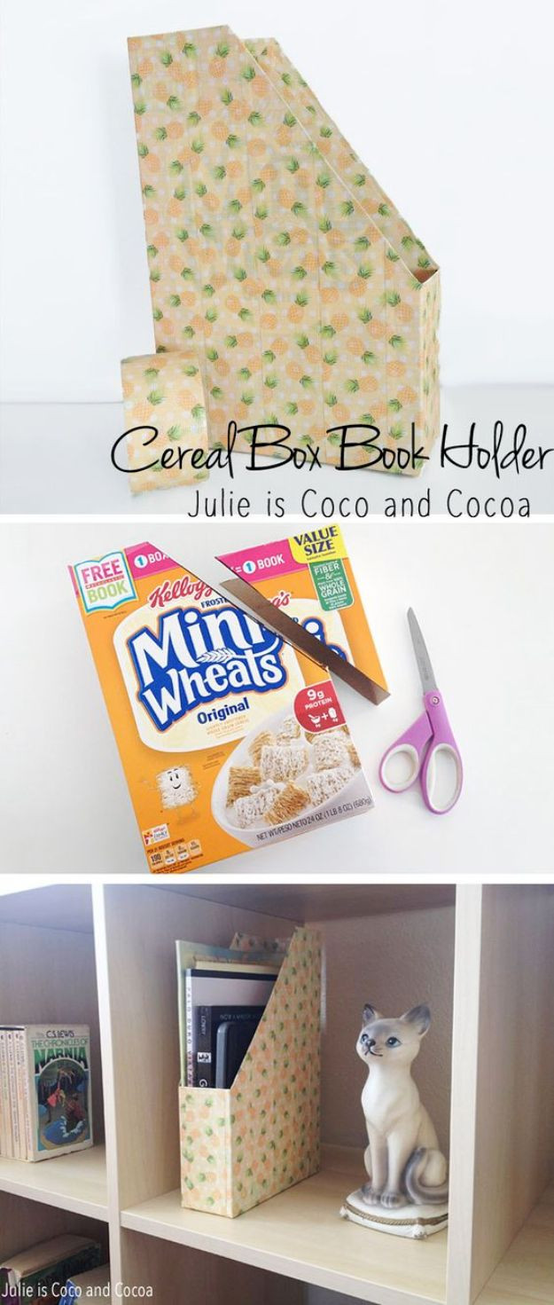 DIY Cereal Box
 34 DIY Ideas With Cereal Boxes
