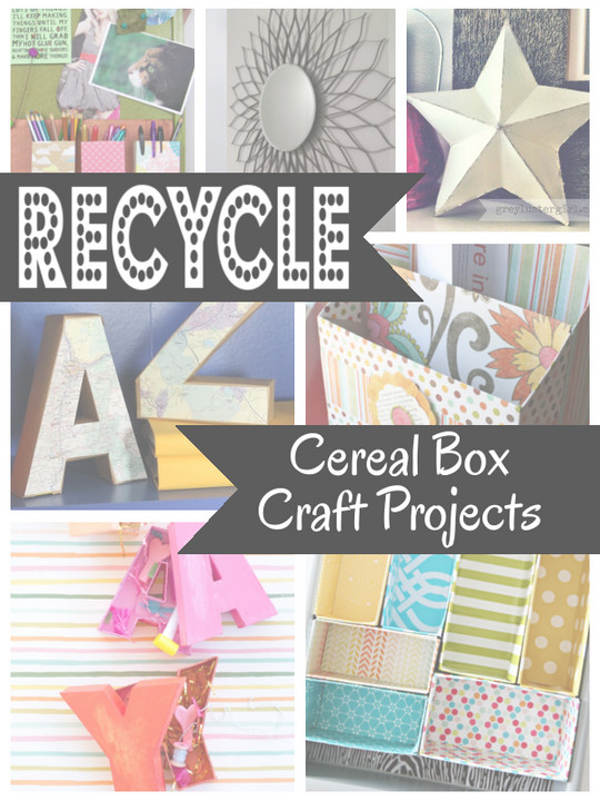 DIY Cereal Box
 DIY Home Sweet Home Cereal Box Projects