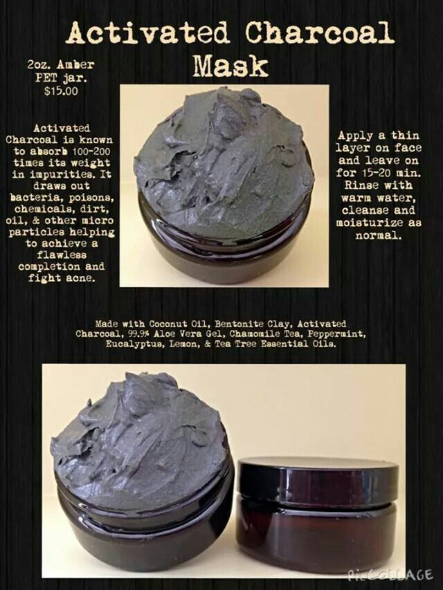 DIY Charcoal Mask Recipe
 Activated Charcoal Mask …