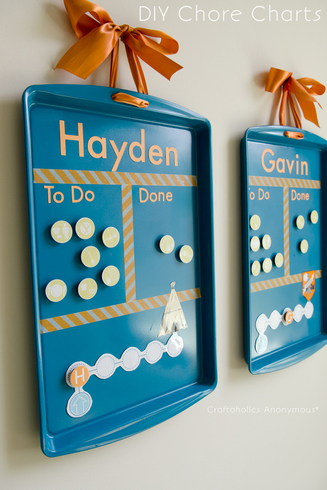 DIY Chore Charts For Kids
 Craftaholics Anonymous