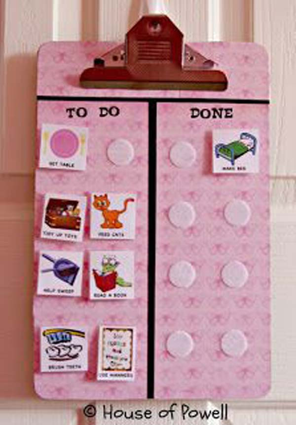 DIY Chore Charts For Kids
 Lovely DIY Chore Charts For Kids