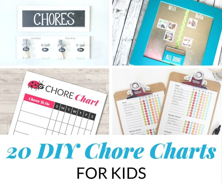 DIY Chore Charts For Kids
 20 DIY CHORE CHARTS FOR KIDS