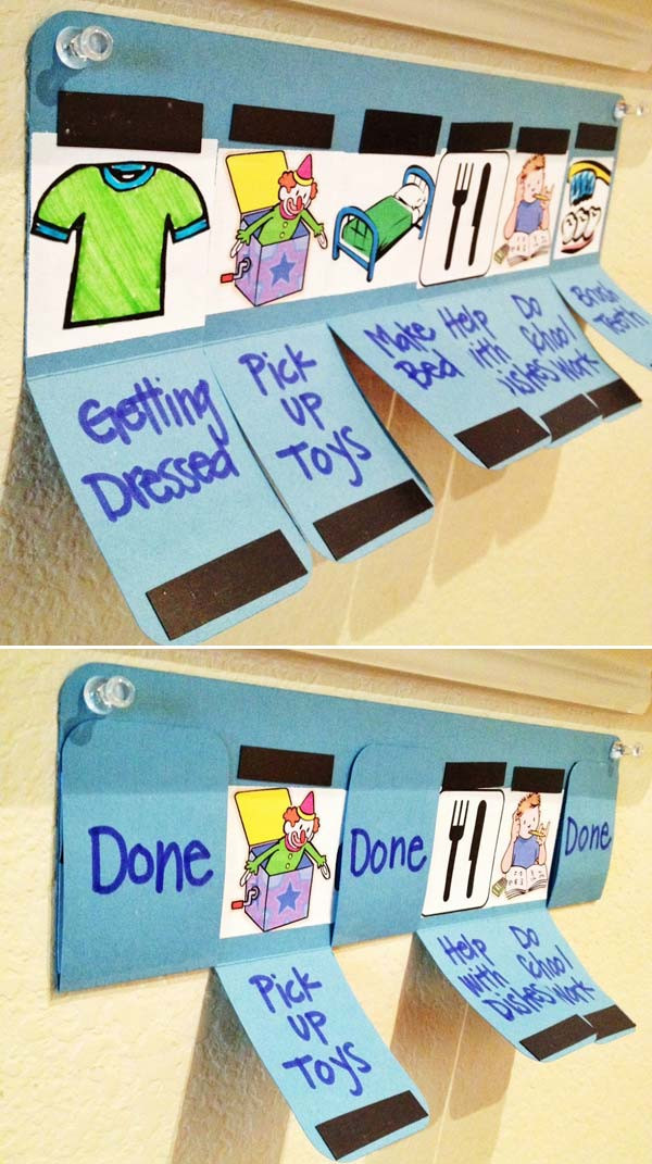 DIY Chore Charts For Kids
 Lovely DIY Chore Charts For Kids