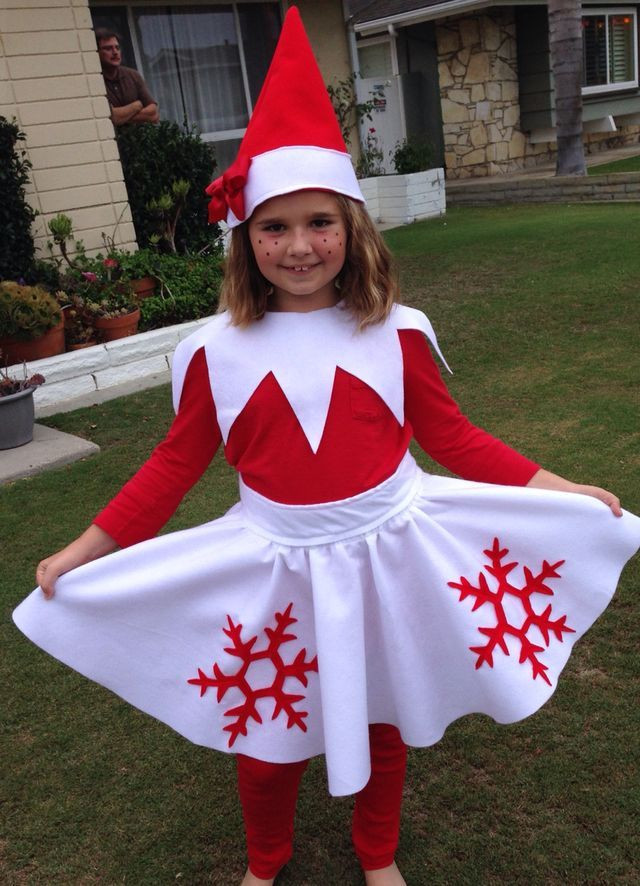 DIY Christmas Costumes
 Pin by Misty & Mostly Genevieve Wykes on Elf on the shelf
