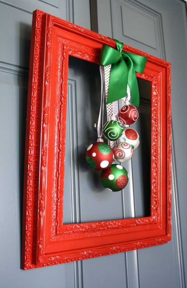 DIY Christmas Frame
 15 Easy DIY Christmas Projects You ll Love A Blissful Nest