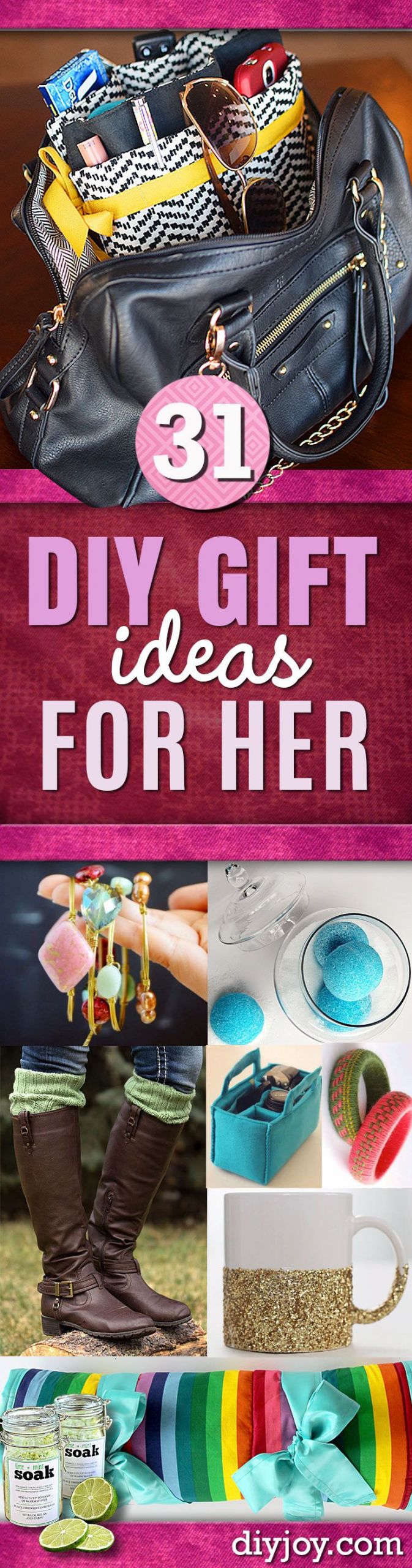 DIY Christmas Gifts For Wife
 DIY Gift Ideas for Her