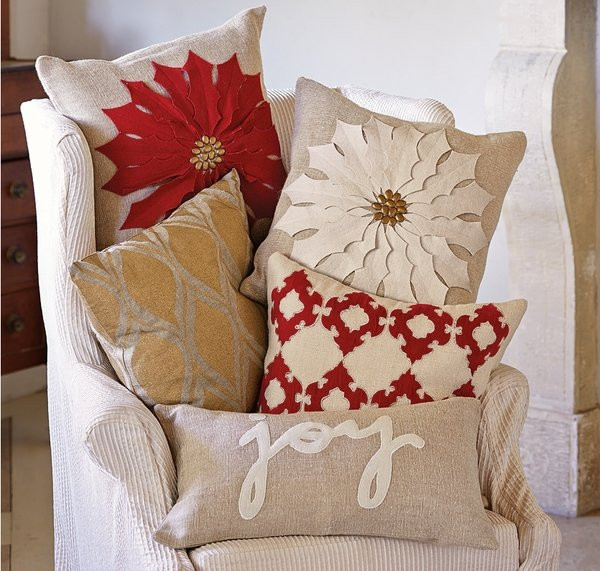 DIY Christmas Pillows
 DIY Christmas pillows ideas – add to the joyful holiday mood