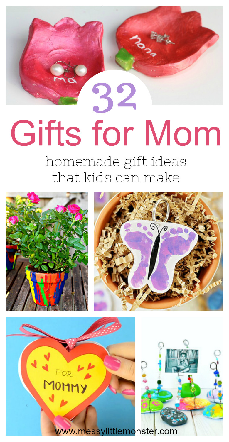 DIY Christmas Presents For Mom
 Gifts for Mom from Kids – homemade t ideas that kids