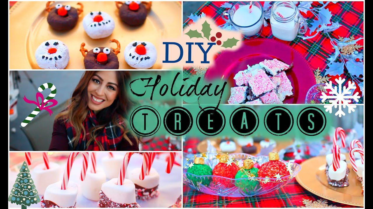 DIY Christmas Snacks
 DIY Holiday Christmas Treats Easy Cute