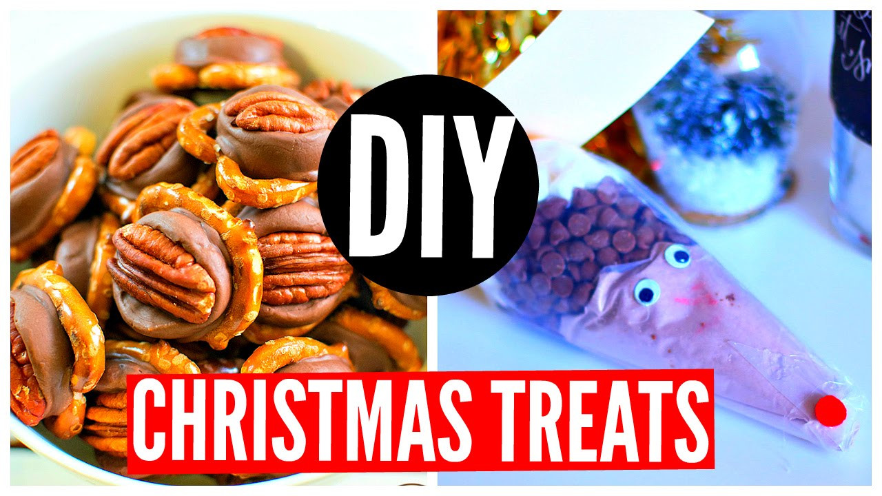 DIY Christmas Snacks
 DIY CHRISTMAS TREATS AND GIFTS Holiday Snack Ideas 2015