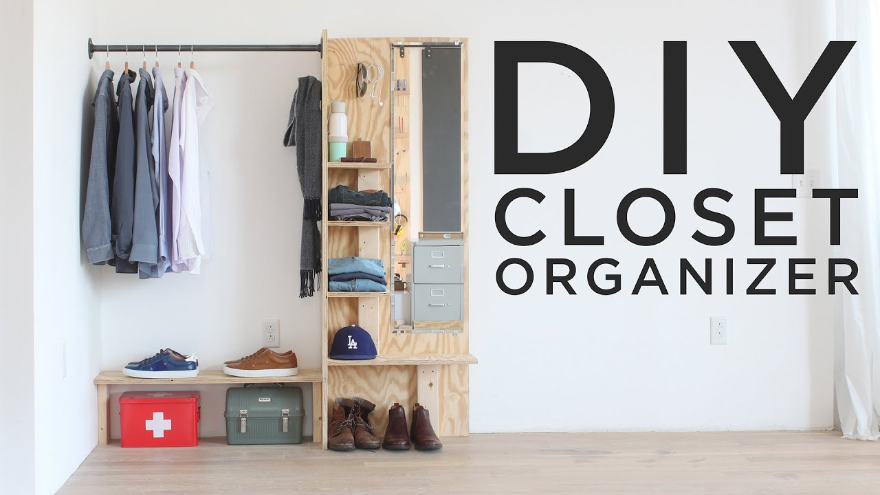 DIY Closet Organization
 DIY Closet Organizer