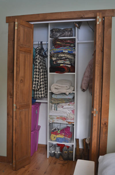 DIY Closet Organization System
 Ana White
