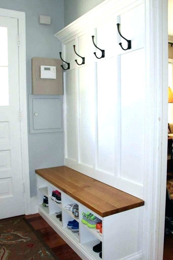 DIY Coat Rack Bench
 Entryway Benches With Coat Rack New Bench Antique For 18