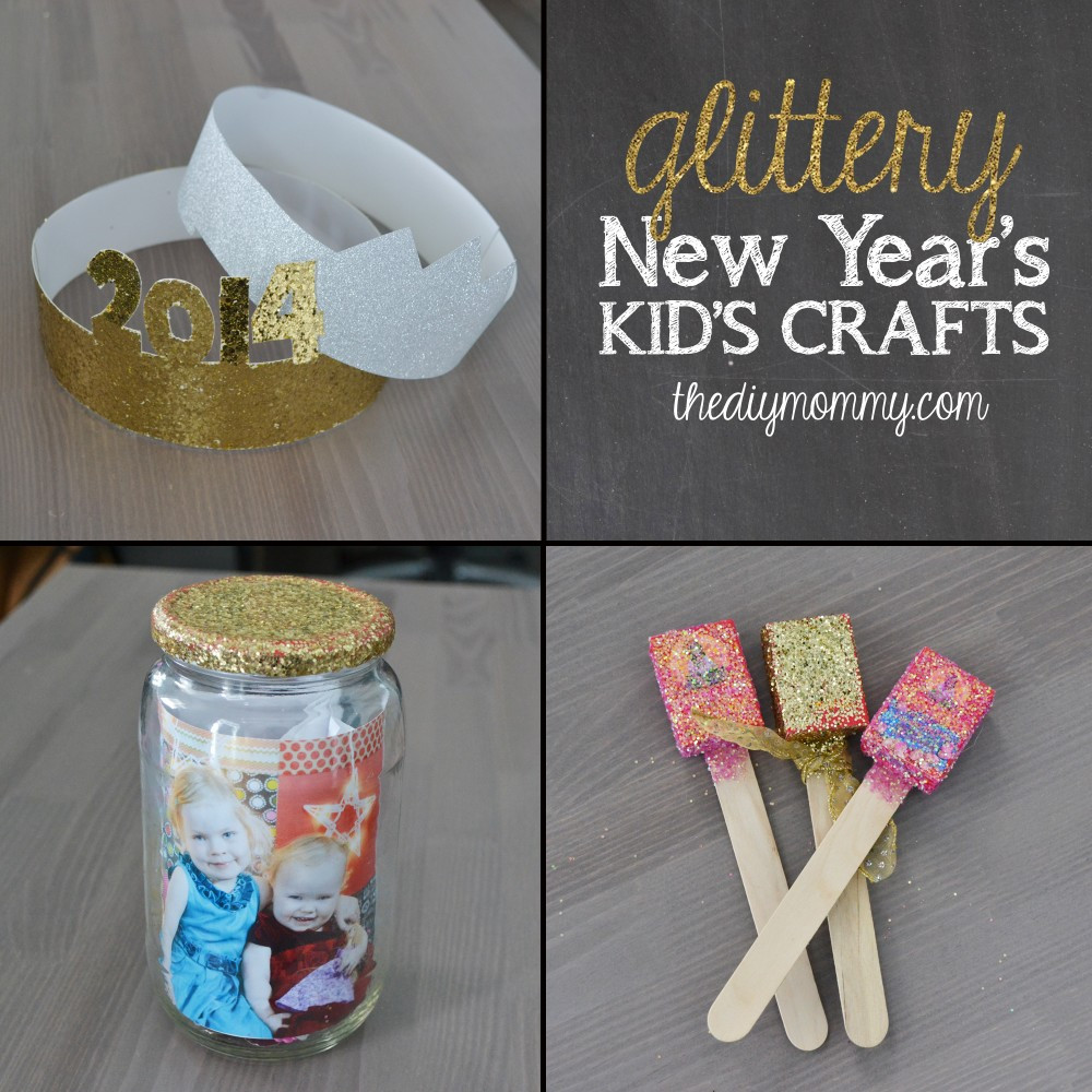 DIY Crafts Kids
 Make Glittery New Year s Kid s Crafts The News