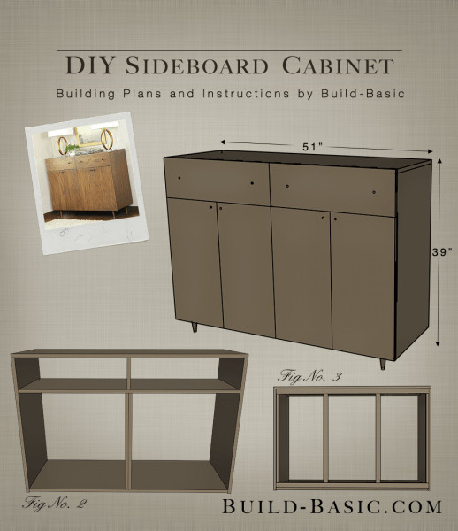 DIY Credenza Plans
 Build a DIY Sideboard Cabinet ‹ Build Basic
