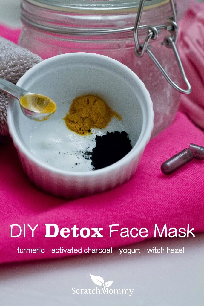 DIY Detox Mask
 DIY Detox Face Mask Made With Charcoal Turmeric Witch