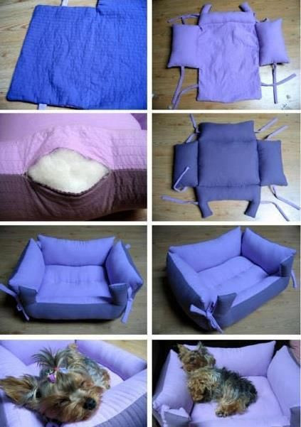 DIY Dog Bed Pillow
 100 best images about DIY Pet Projects Crafts and Recipes
