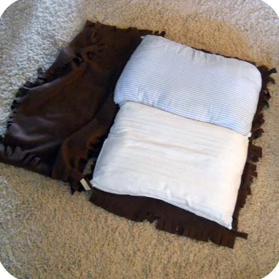 DIY Dog Bed Pillow
 Kutyusfekhely varrás nélkül Projects