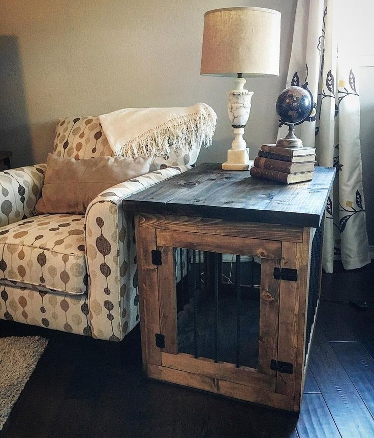 DIY Dog Cage Table
 Instagram photo by captain5505