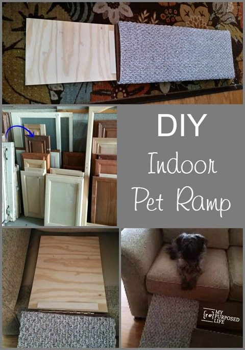 DIY Dog Ramp For Couch
 DIY Indoor Pet Ramp My Repurposed Life
