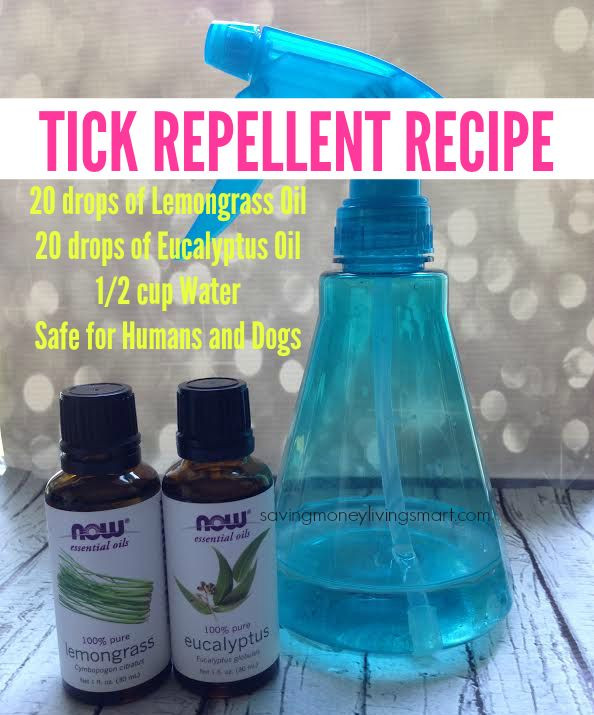 DIY Dog Repellent Spray
 tick repellent recipe