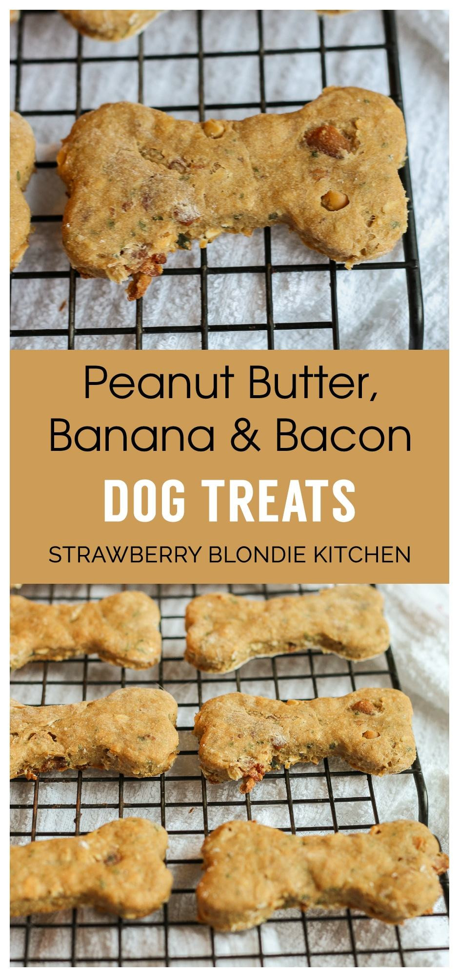 DIY Dog Treats With Peanut Butter
 DIY Peanut Butter Bacon Banana Dog Treats Strawberry