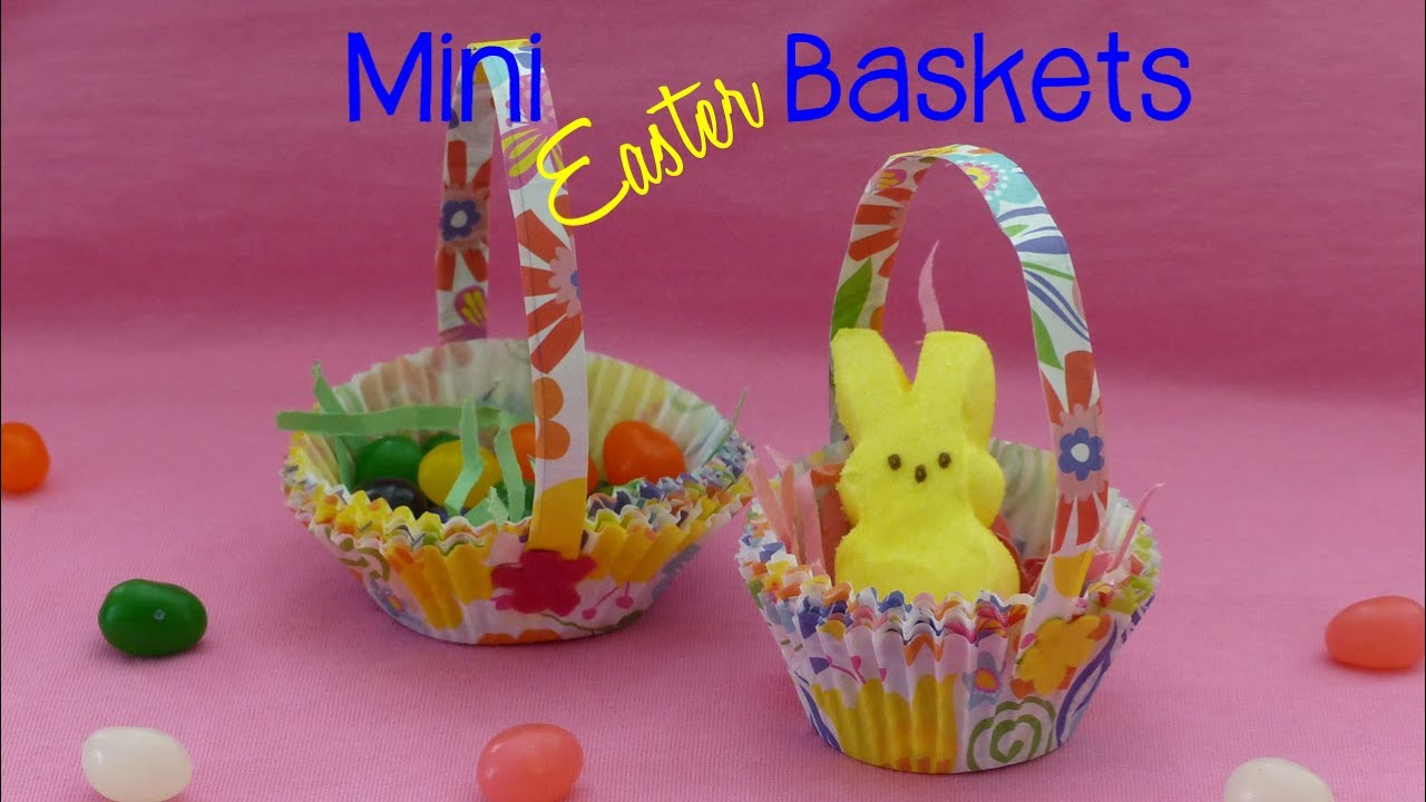DIY Easter Basket Ideas For Toddlers
 DIY Mini Easter Baskets