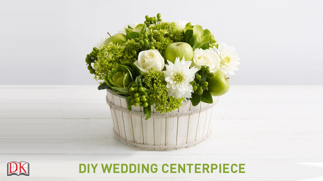 DIY Floral Arrangements Wedding
 Flower Arrangement Tutorial DIY Wedding Centerpiece