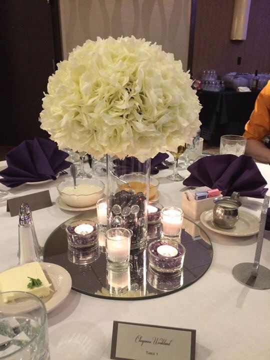 DIY Floral Arrangements Wedding
 DIY Silk Floral and Candle Centerpiece