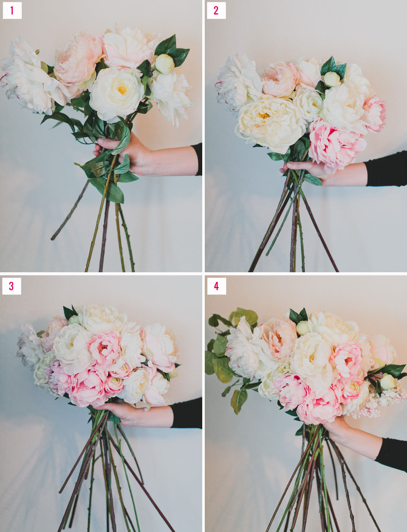 DIY Floral Arrangements Wedding
 DIY Silk Flower Bouquet with Afloral