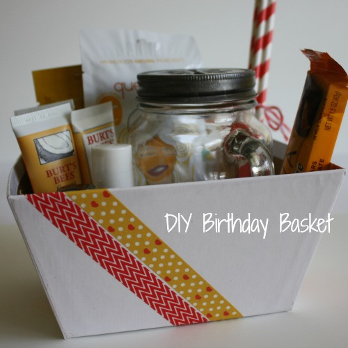DIY Friend Birthday Gifts
 DIY Birthday Basket Gift Life Anchored