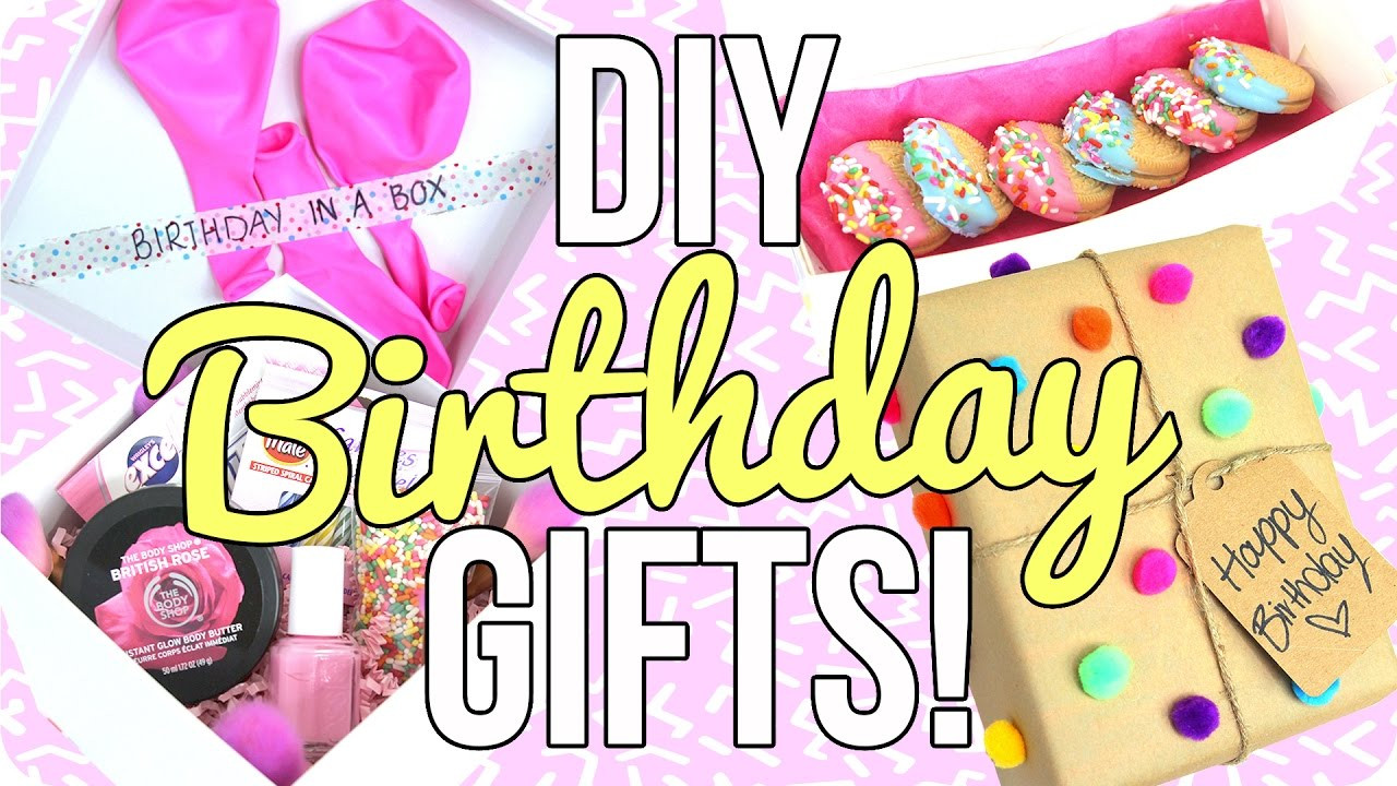 DIY Friend Birthday Gifts
 DIY Birthday Gifts Easy & Cheap