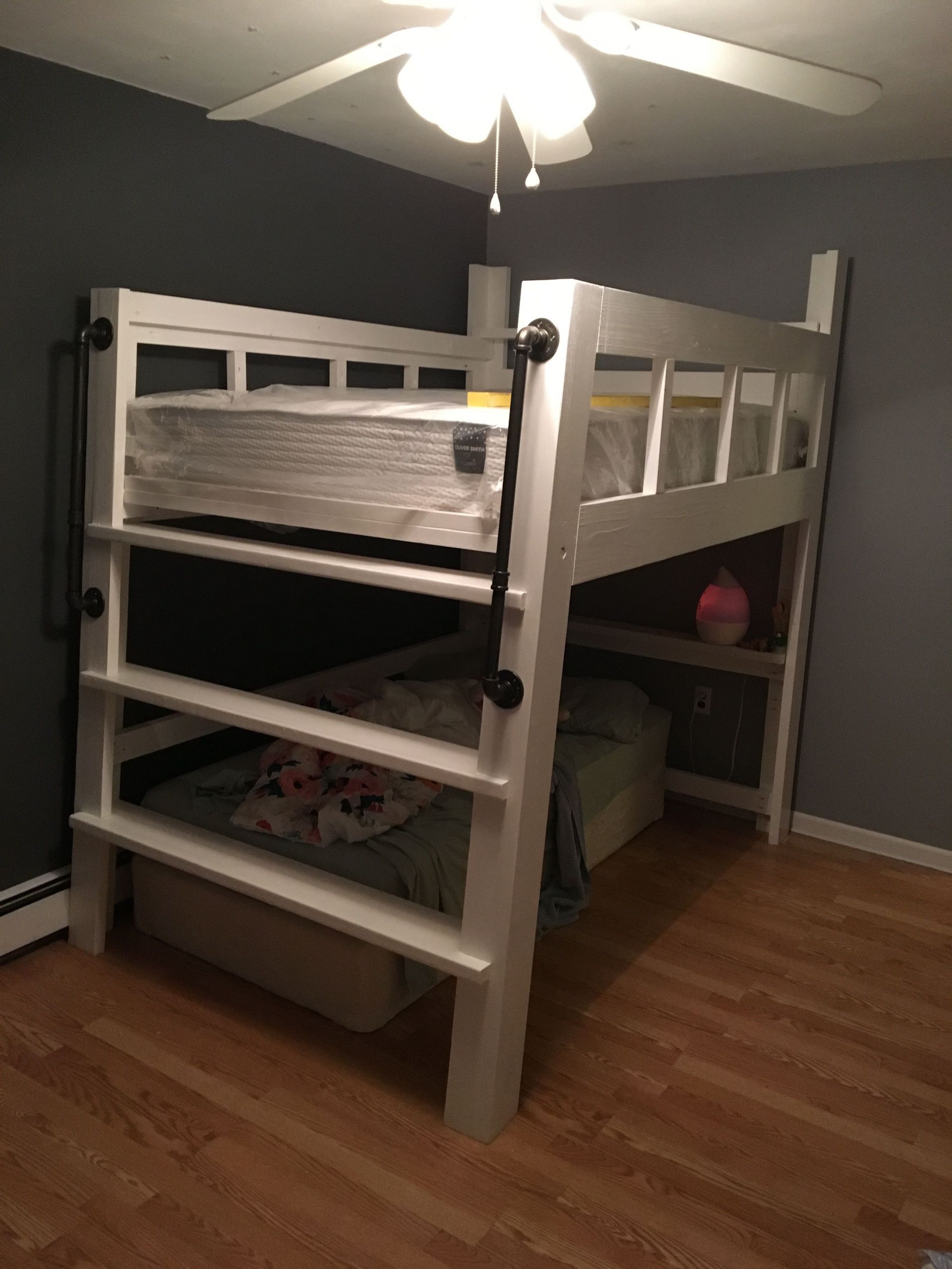 DIY Full Size Loft Bed Plans
 Pin by Vincenzo on North Jersey Woodcraft in 2019