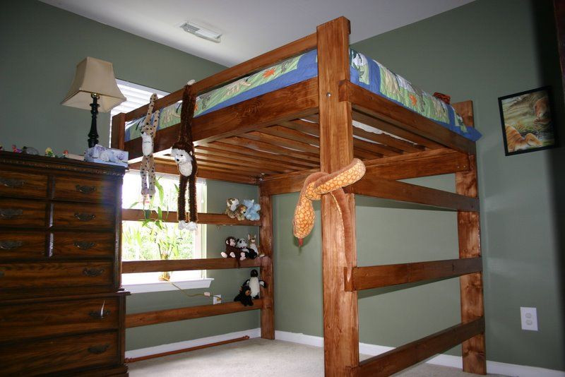 DIY Full Size Loft Bed Plans
 Full Size Loft Bed Plans Bunk Beds – Advantage And