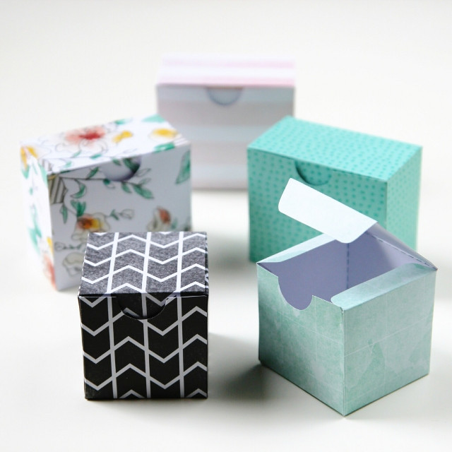 DIY Gift Box Template
 PRINTABLE DIY GIFT BOXES