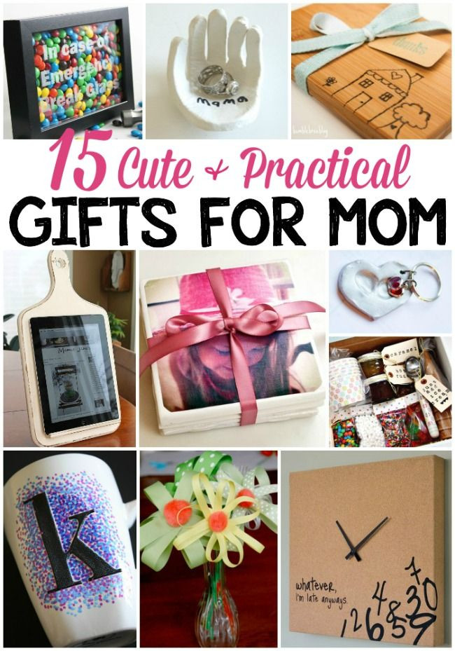 DIY Gift For Mom Christmas
 15 Cute & Practical DIY Gifts for Mom