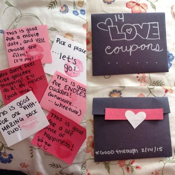 DIY Gift Ideas For Boyfriend
 Part of the diy valentine t I made for my boyfriend