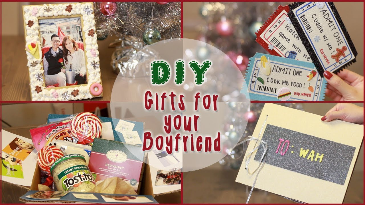 DIY Gift Ideas For Boyfriend
 DIY 5 Christmas Gift Ideas for Your Boyfriend