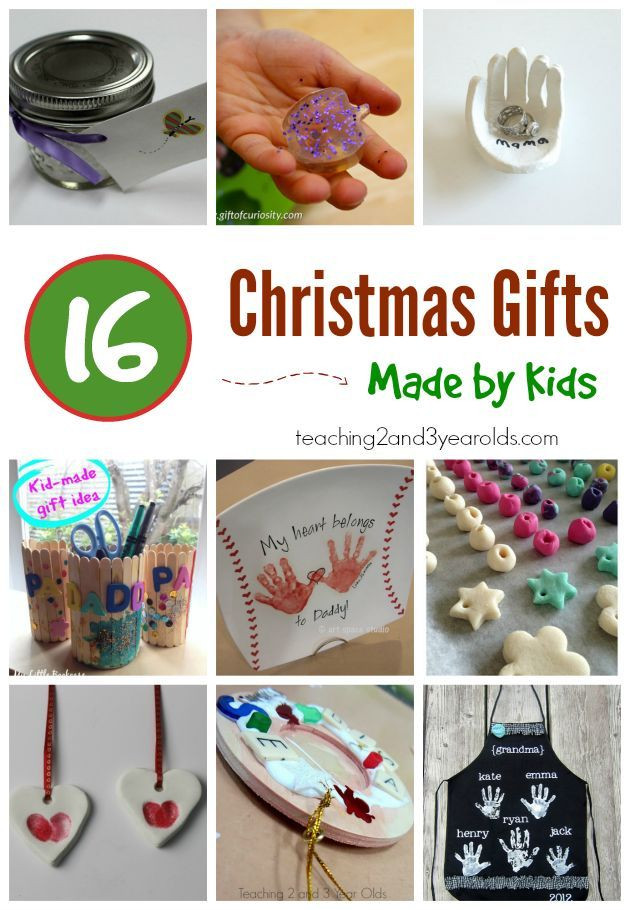 DIY Gifts For 3 Year Old
 20 Easy Kid Made Christmas Gifts